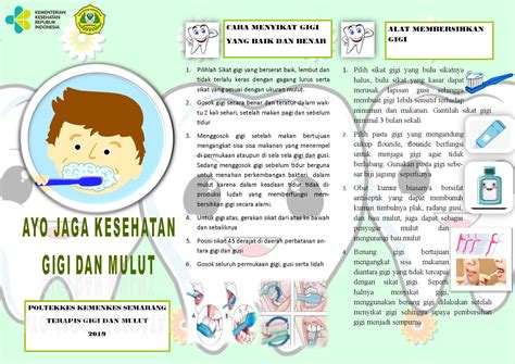 Leaflet Kesehatan Gigi Dan Mulut Pdf