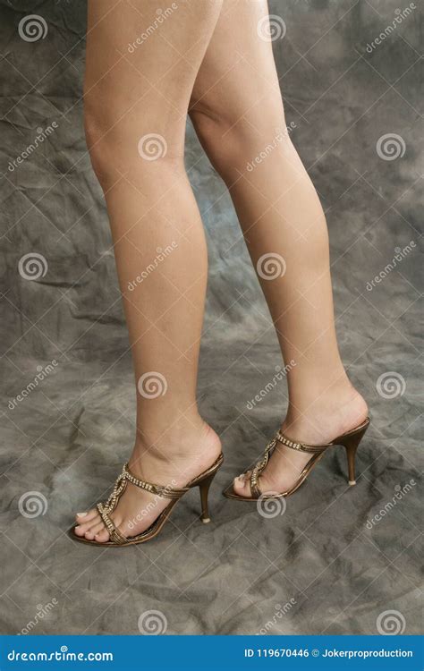 Woman Leg And Feet Stock Photo Image Of Feet Closeup