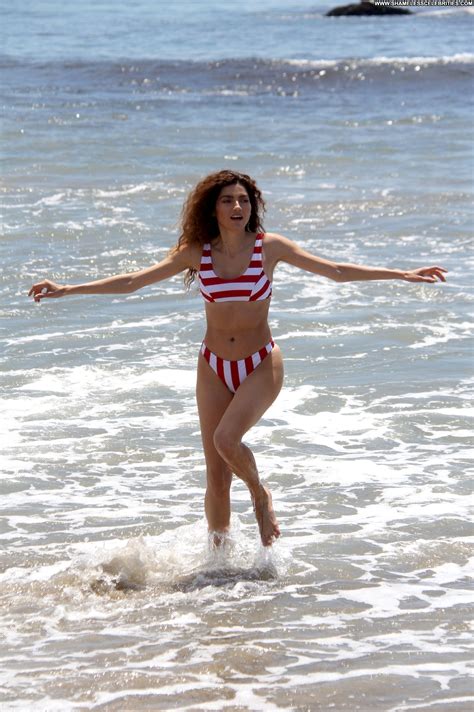 Replies The Beach In Malibu Celebrity Beautiful Babe Posing Hot Bikini