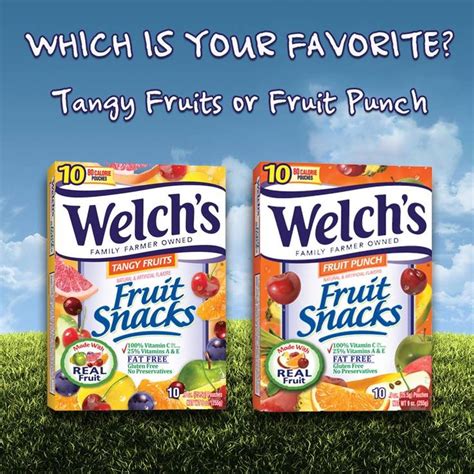 Ts A Wild Fruit Showdown Which Variety Of Welchs Fruit Snacks Do You