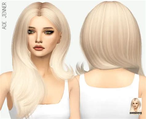 Sims 4 Hairs Miss Paraply Ade Darma`s Jenner Retextured