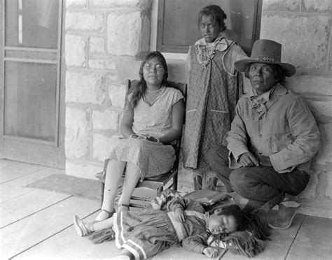 Family on the Navajo Indian Reservation in Apache County | Arizona