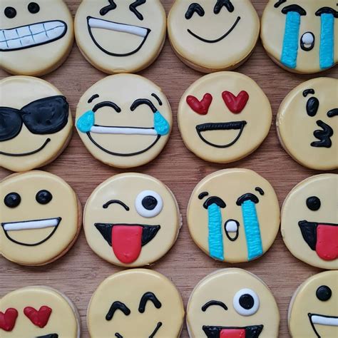 Emojis Sugar Cookies Decorated Sugar Cookies Cookie Company