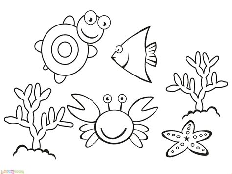 Detail Cara Menggambar Pemandangan Bawah Laut Koleksi Nomer 38