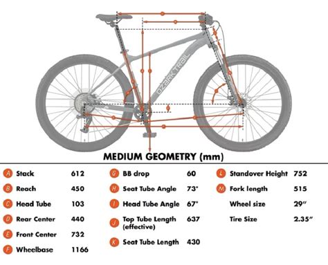 Mountain Bike Frame Size Chart And Fit Guide Hook Bike