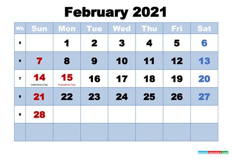 February 2021 Calendar Wallpapers Top Những Hình Ảnh Đẹp