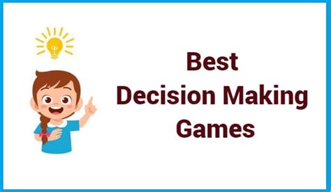 7 Best Decision Making Games Educationalappstore