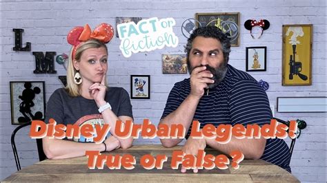 Disney Urban Legends True Or False Youtube
