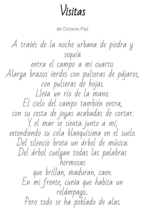 Poemas De Octavio Paz Octavio Paz Poemas Poemas Frases Octavio Paz