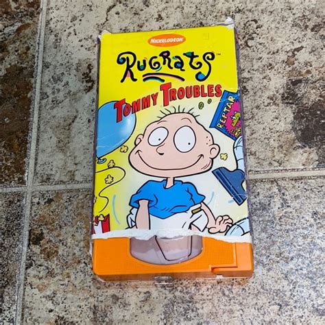 Nickelodeon Other Rugrats Tommy Troubles Vhs Tape Poshmark