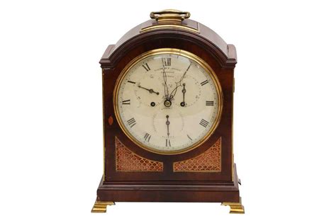 Lot 85 A Regency Bracket Clock By Handley And Moore