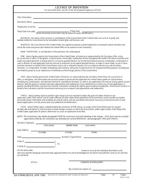 Da Form 2873 R Fill Out Sign Online And Download Fillable Pdf