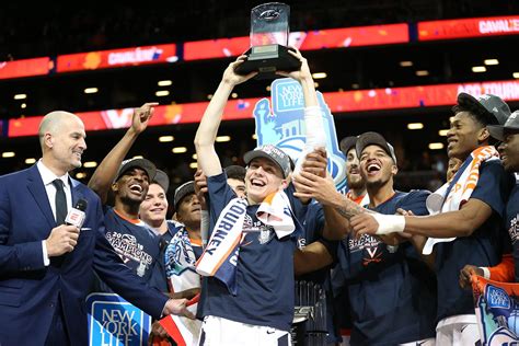 Acc Champion Cavaliers Riding High With Ncaa Tourneys No 1 Overall