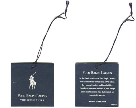 Reasonable growth potential with mediocre balance sheet. Ralph Lauren swing tag | LABELS | Pinterest