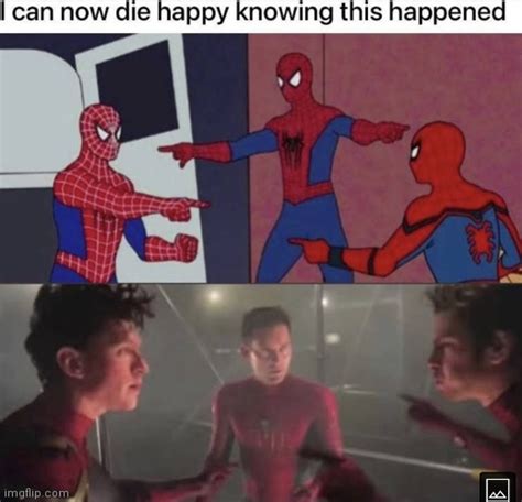Image Tagged In 3 Spiderman Pointingspiderman Imgflip