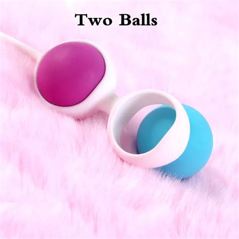 Smart Duotone Ben Wa Ball Weighted Two And Four Balls Female Kegel
