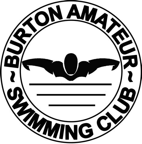 Cropped Basc New Logo Black White 1  Burton Amateur Swimming Club