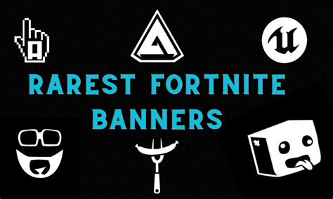 Top 10 Rarest Fortnite Banners You Should See These 😲