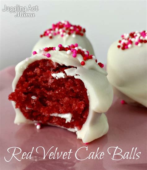 Red Velvet Cake Balls Easy Recipe Juggling Act Mama