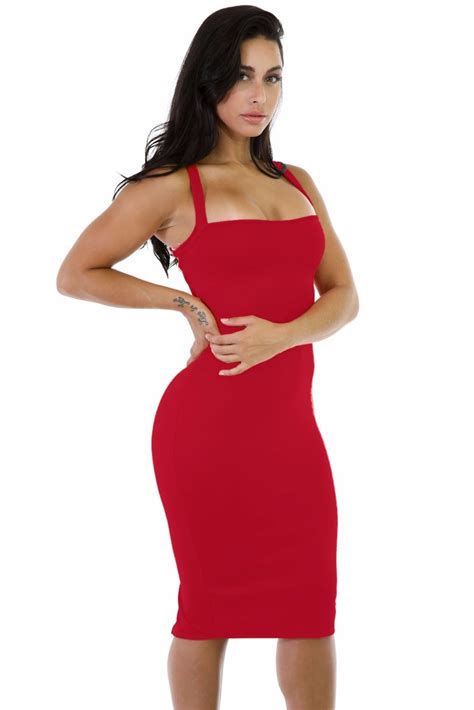 Sexy Vestido Rojo Tirantes Cruzados En Espalda Antro 61159 42000 En Mercado Libre