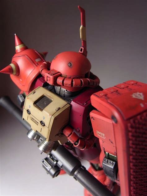Custom Build Mg 1100 Chars Zaku Ii Detailed Gundam Kits