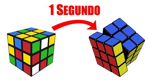 ¿cÓmo Armar Un Cubo De Rubik En 1 Segundo😱 Speedcuber Perú Youtube