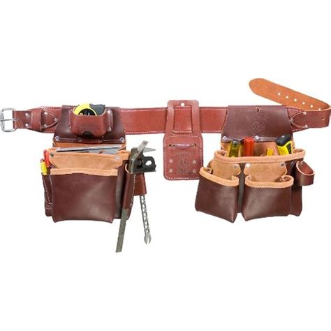 Occidental Leather Framing Tool Belt Set Framer Leather Tool Belt In
