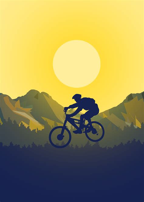 Mountain Bike Art Wallpapers Top Free Mountain Bike Art Backgrounds