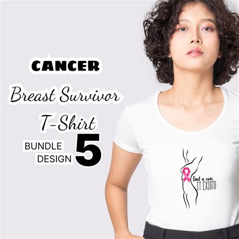 Breast Cancer Survivor Svg T Shirt Designs Bundle Masterbundles