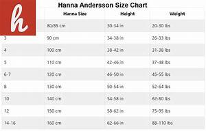  Anderson Size Chart Andersson Size Chart