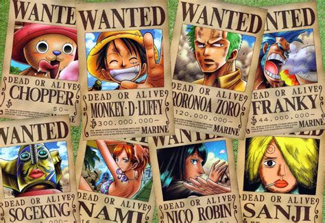 One Piece Wanted Posters Wallpaper Hd Images And Photos Finder