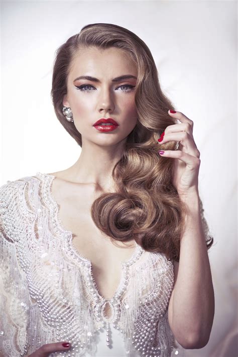 Pin By Galia Lahav On [collection] Homage To The Sizzling 1920s Glamour Hair Wedding