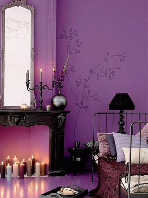 Ultra Violet Interior Design Romantic Purple Bedroom Purple Bedroom
