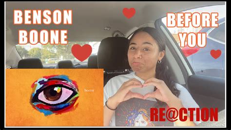 Benson Boone - Before You REACTION - YouTube