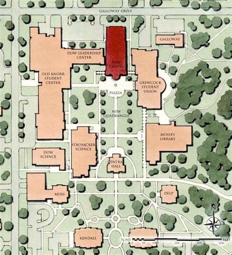 Hillsdale College Campus Map Draw A Topographic Map