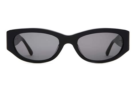 Crap® Eyewear The Funk Punk Black Wraparound Sunglasses