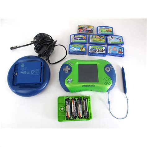 Leapfrog Leapster 2 Learning Game System With 8 Games Property Room