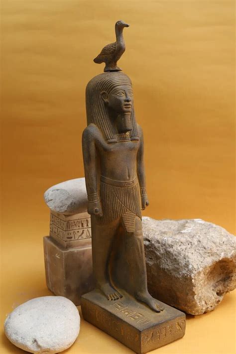 Geb Egyptian God Of The Earth A Mythological Member Of The Ennead Of