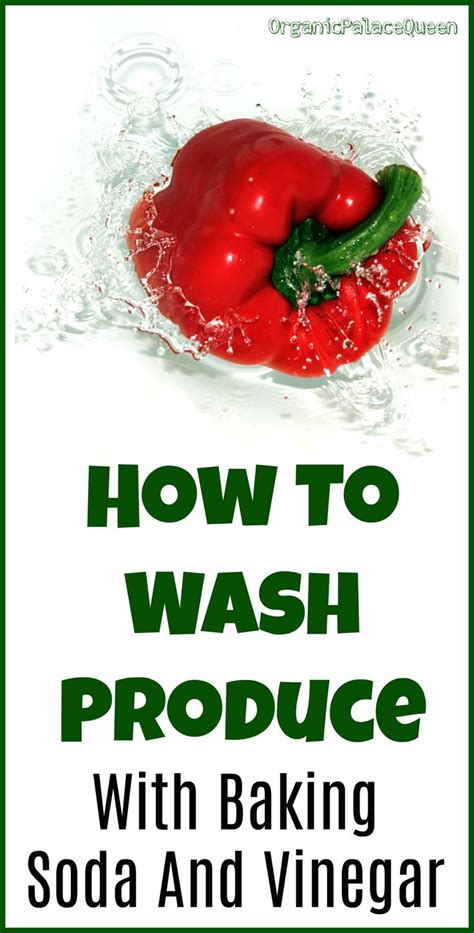 It's no wonder so many people swear by it for removing hair dye as well. How To Wash Produce With Baking Soda - Organic Palace ...