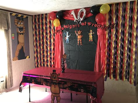 Five Night At Freddys Themed Birthday Boy Birthday Parties Birthday