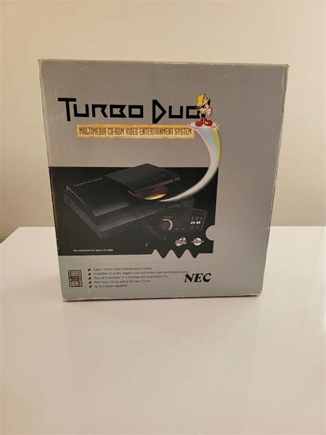 Nec Turbo Duo In Box Turbo Grafx 16 Cd Rom System Recapped Hes Duo 01