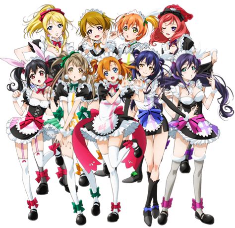 The Members Of Muse From Love Live School Idol Project Anime Love