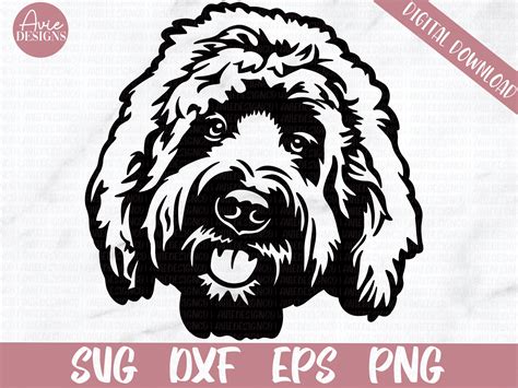 Labradoodle Svg Hund Svg Dateien für Cricut niedliche Etsy