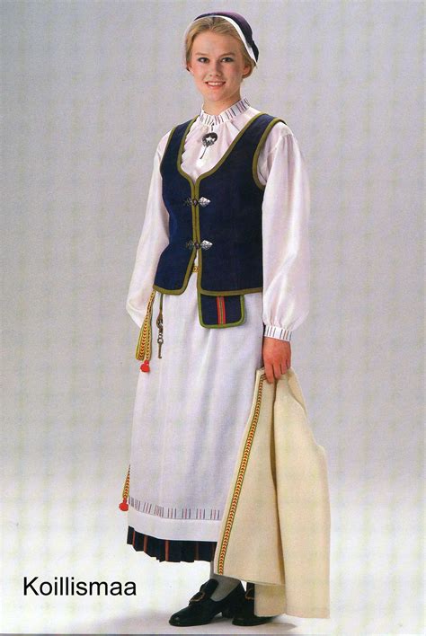 Koillismaa Folk Costume Costume Dress Helsinki Costumes Around The