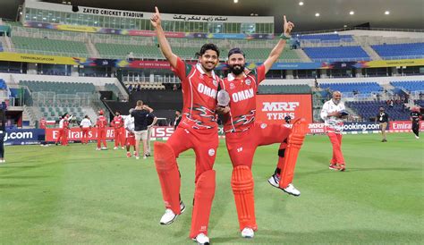Oman Routs Canada To Inch Closer To T20 World Cup Qualification Oman