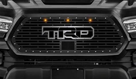 1 Piece Steel Pro Style Grille for Toyota Tacoma 2018-2022 - TRD w/ 3