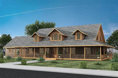 Plan 35437gh 4 Bed Country Home Plan With A Fabulous Wrap Around Porch