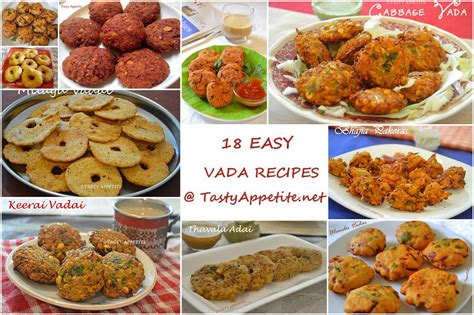 18 Easy Vada Recipes / South Indian Vadai Recipes/ Healthy ...
