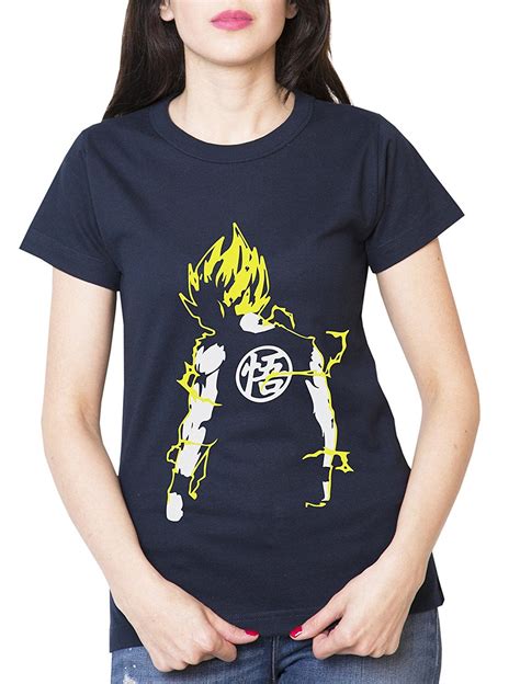 Ce symbole (signifiant tortue) apparaît sur le dögi de tous les élèves du kamé sennin (tortue géniale).grammage élevé. Dragon Ball Z Women's T-Shirts (UK) For Sale Online | DBZ ...