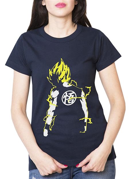 Dragon ball z saiyan family white tee. Dragon Ball Z Women's T-Shirts (UK) For Sale Online | DBZ ...
